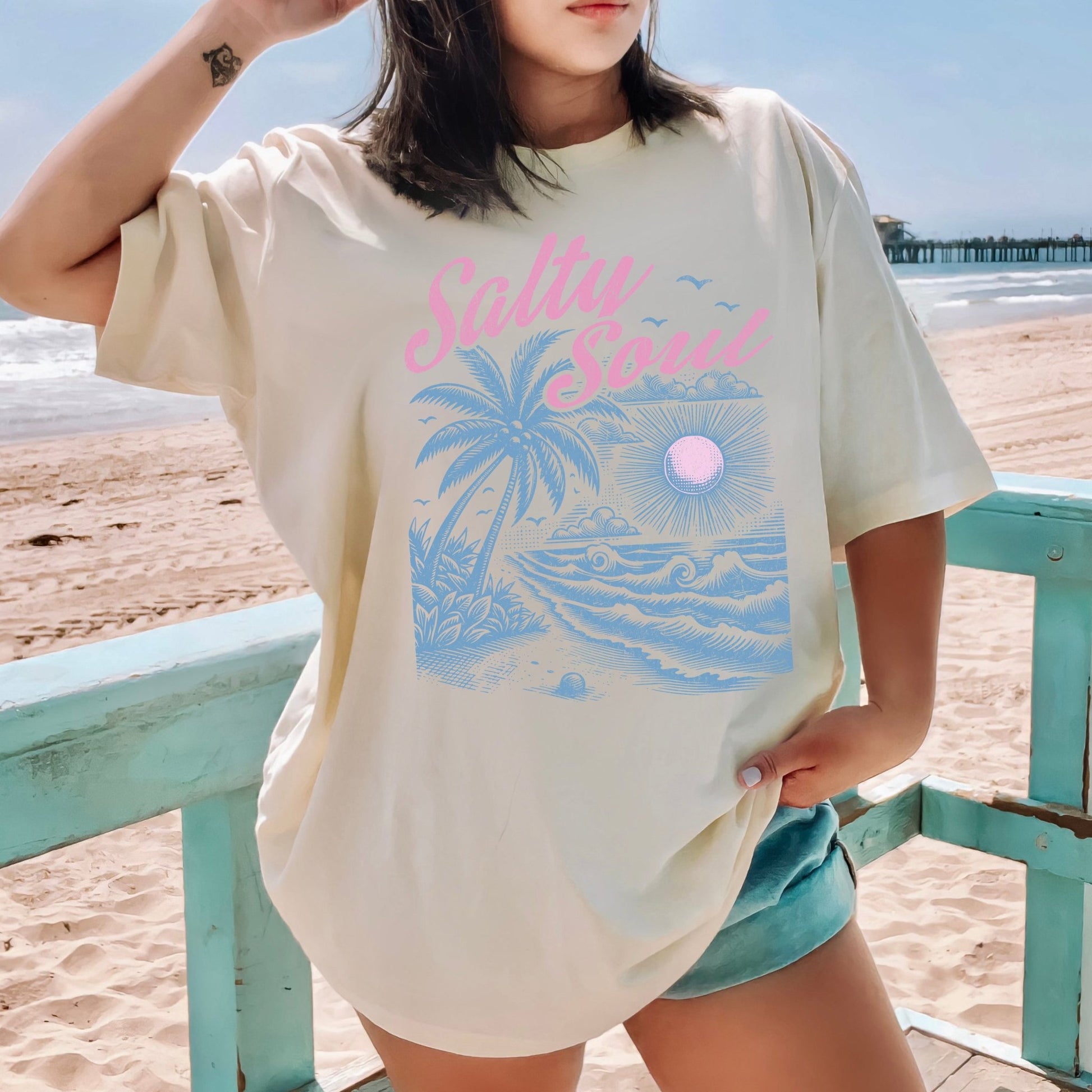 Salty Soul - natural - Sunfire Tees