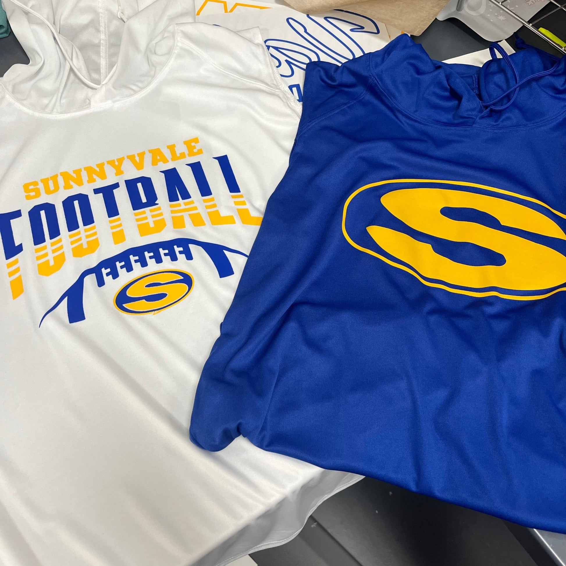 Sleeveless Hooded Dri Fit Shirt - Sunfire Tees