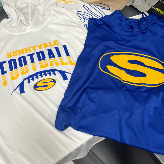 Sleeveless Hooded Dri Fit Shirt - Sunfire Tees