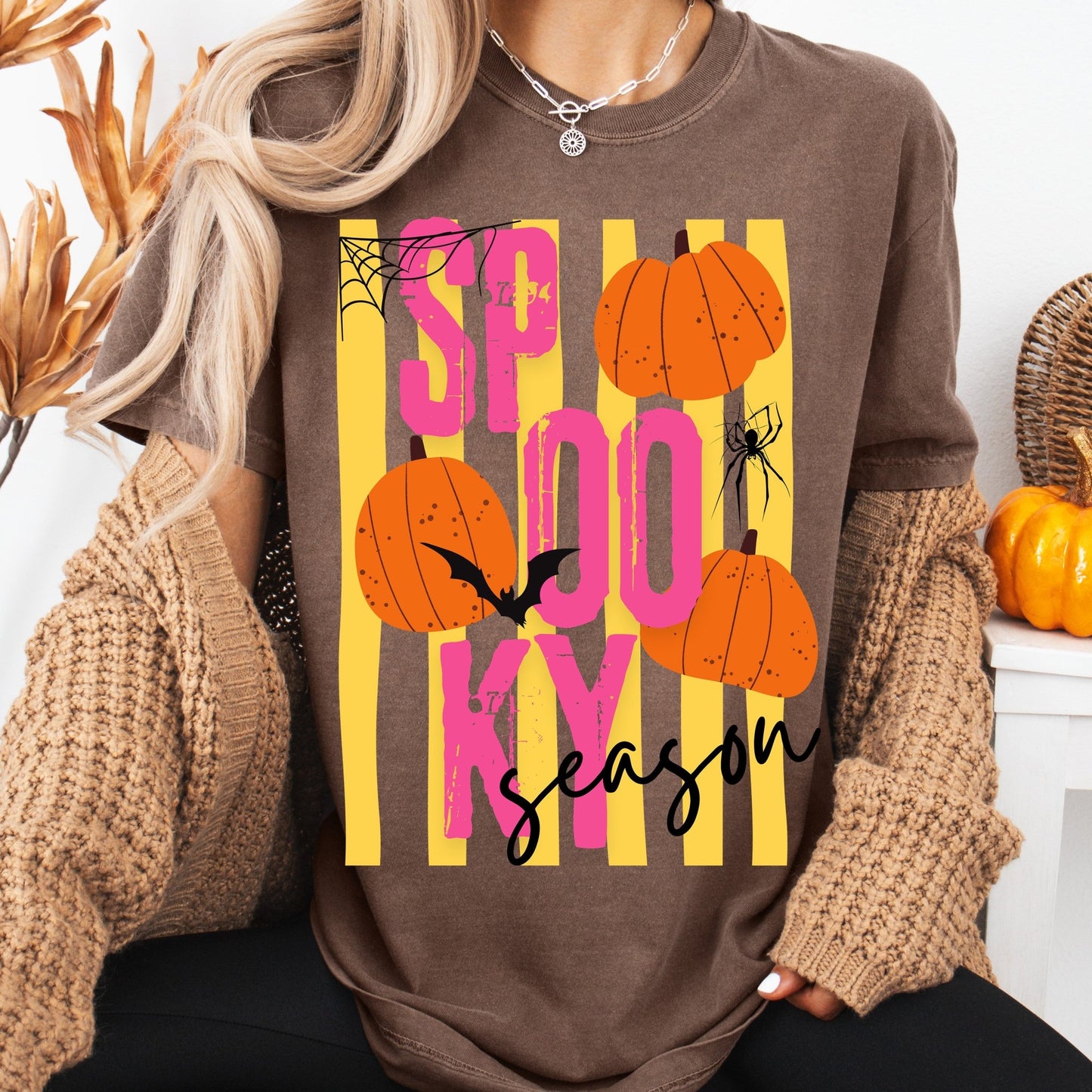 Spooky Season - Comfort Colors - Sunfire Tees