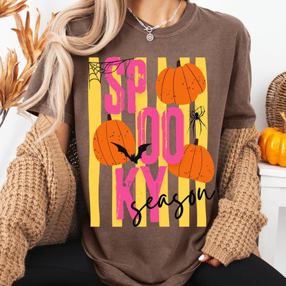 Spooky Season - Comfort Colors - Sunfire Tees