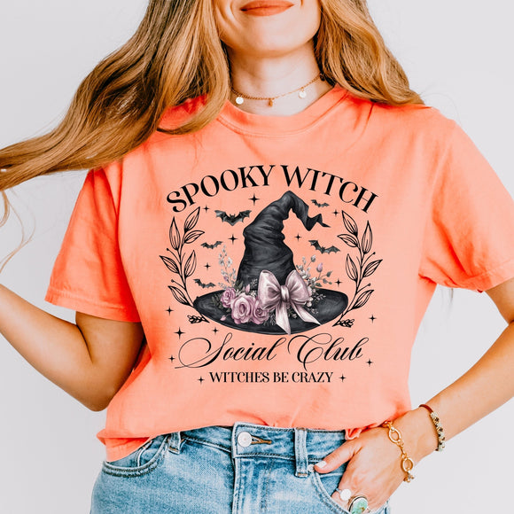 Spooky Witch Social Club - Sunfire Tees