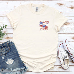 Stand with Texas - natural - Sunfire Tees