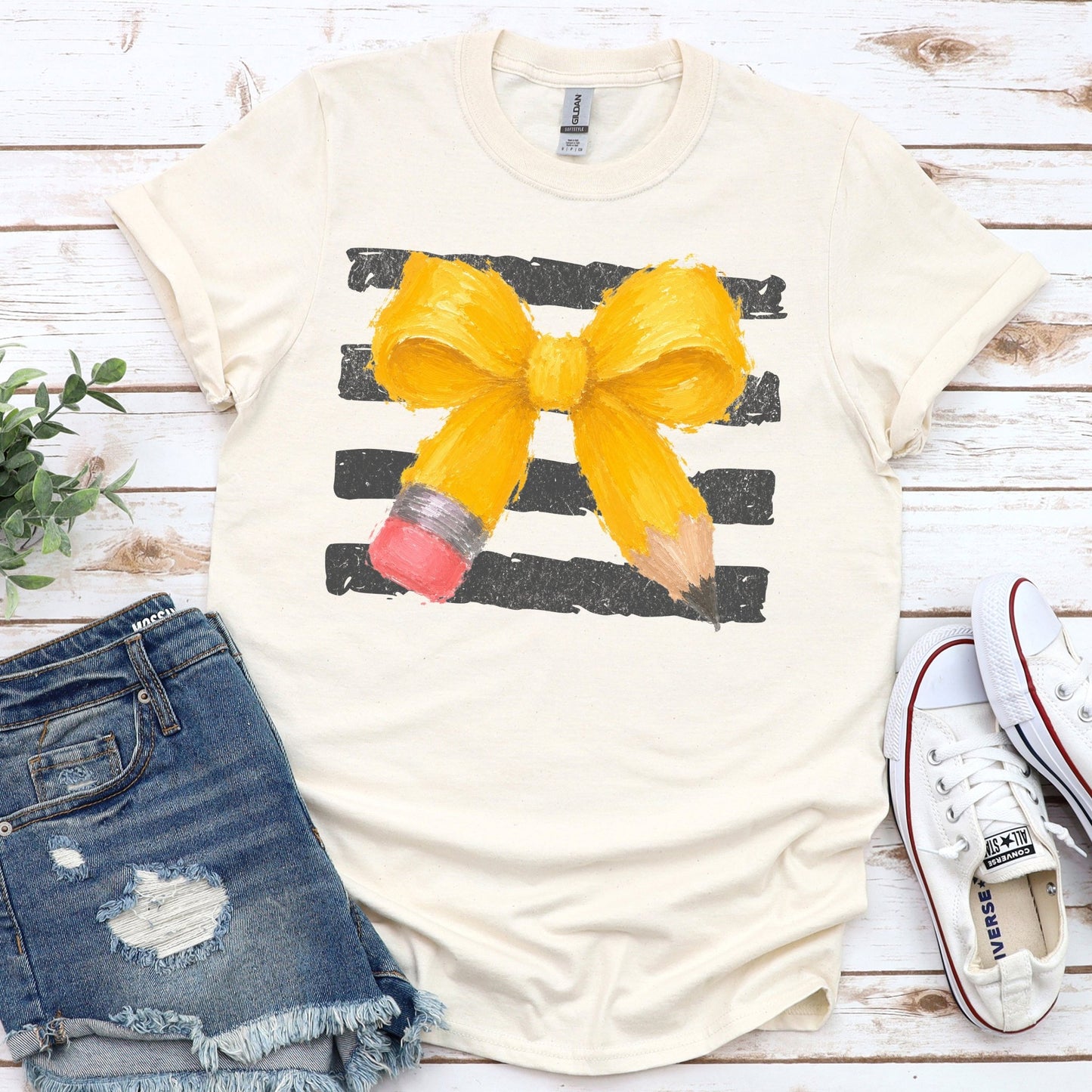 Striped Pencil - Sunfire Tees