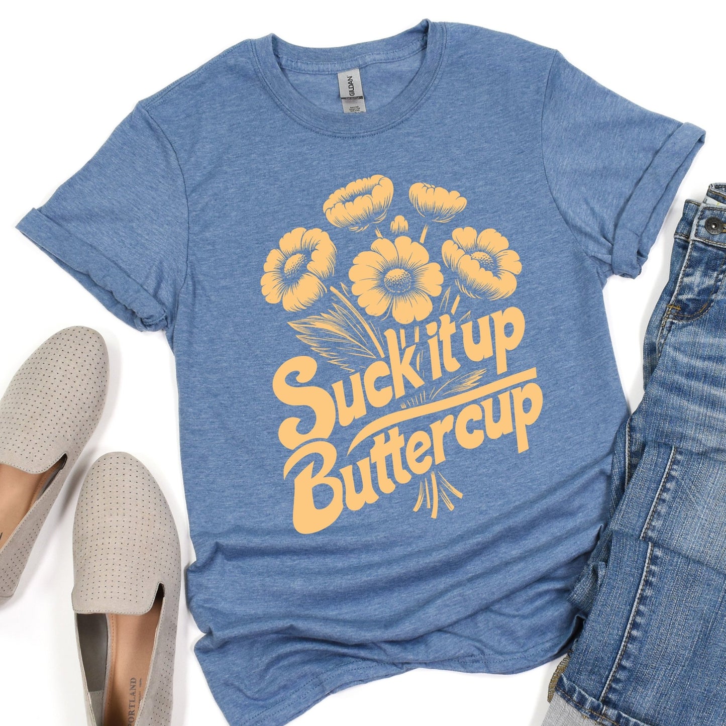 Suck It Up Buttercup - Sunfire Tees