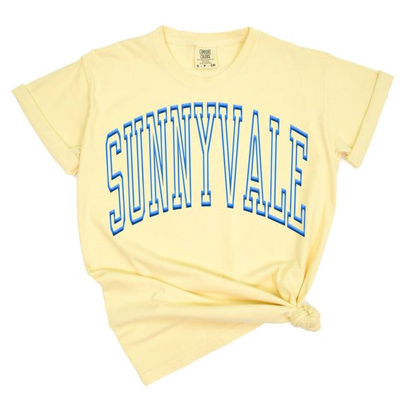 Sunnyvale Puff Print - Sunfire Tees