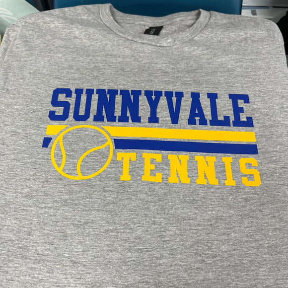 Sunnyvale Tennis - sport gray - Sunfire Tees