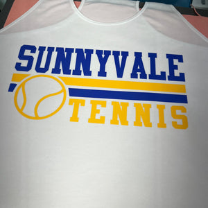 Sunnyvale Tennis - white - Sunfire Tees