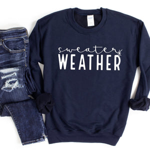 Sweater Weather - navy - Sunfire Tees