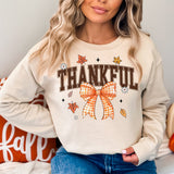 Thankful Coquette Bow Shirt - Sunfire Tees