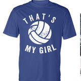 That's My Girl Volleyball Shirt - Sunfire Tees