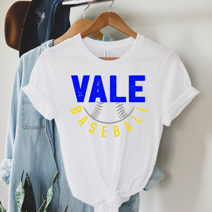 Vale Baseball - Sunfire Tees
