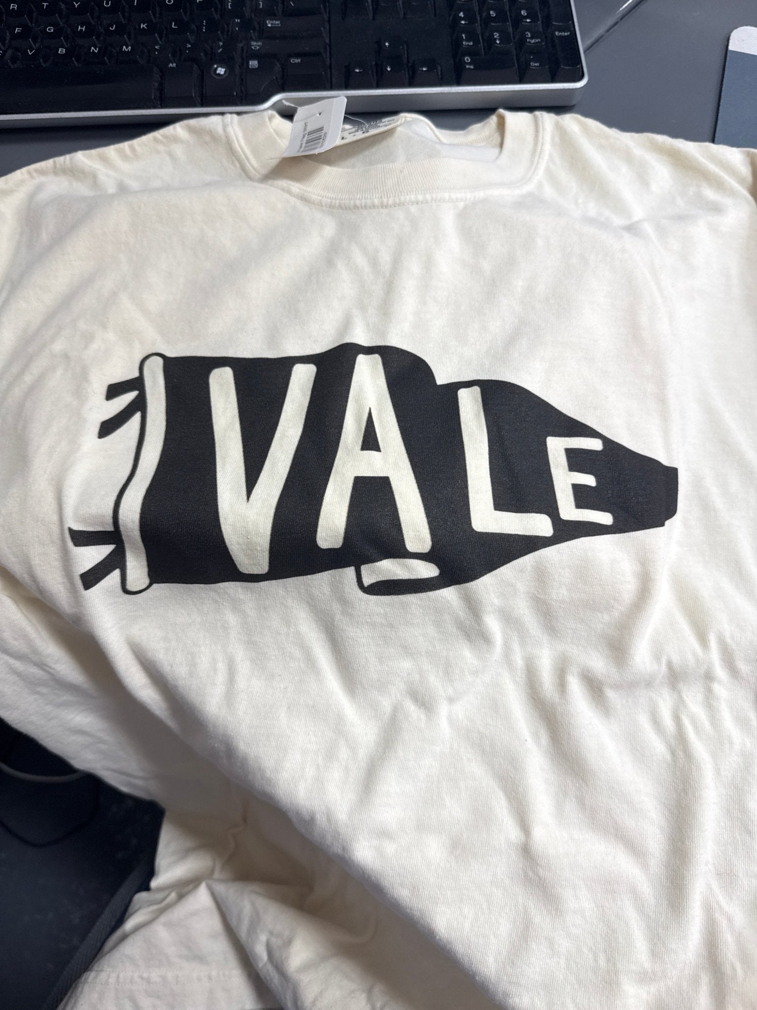 VALE Pennant Flag Shirt - Sunfire Tees