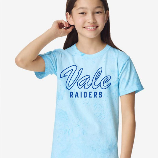 Vale Raiders - Fiji Blue Colorblast - Sunfire Tees