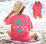 Wild and Free like the Sea - Sunfire Tees