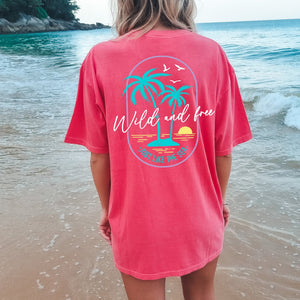 Wild and Free like the Sea - Sunfire Tees