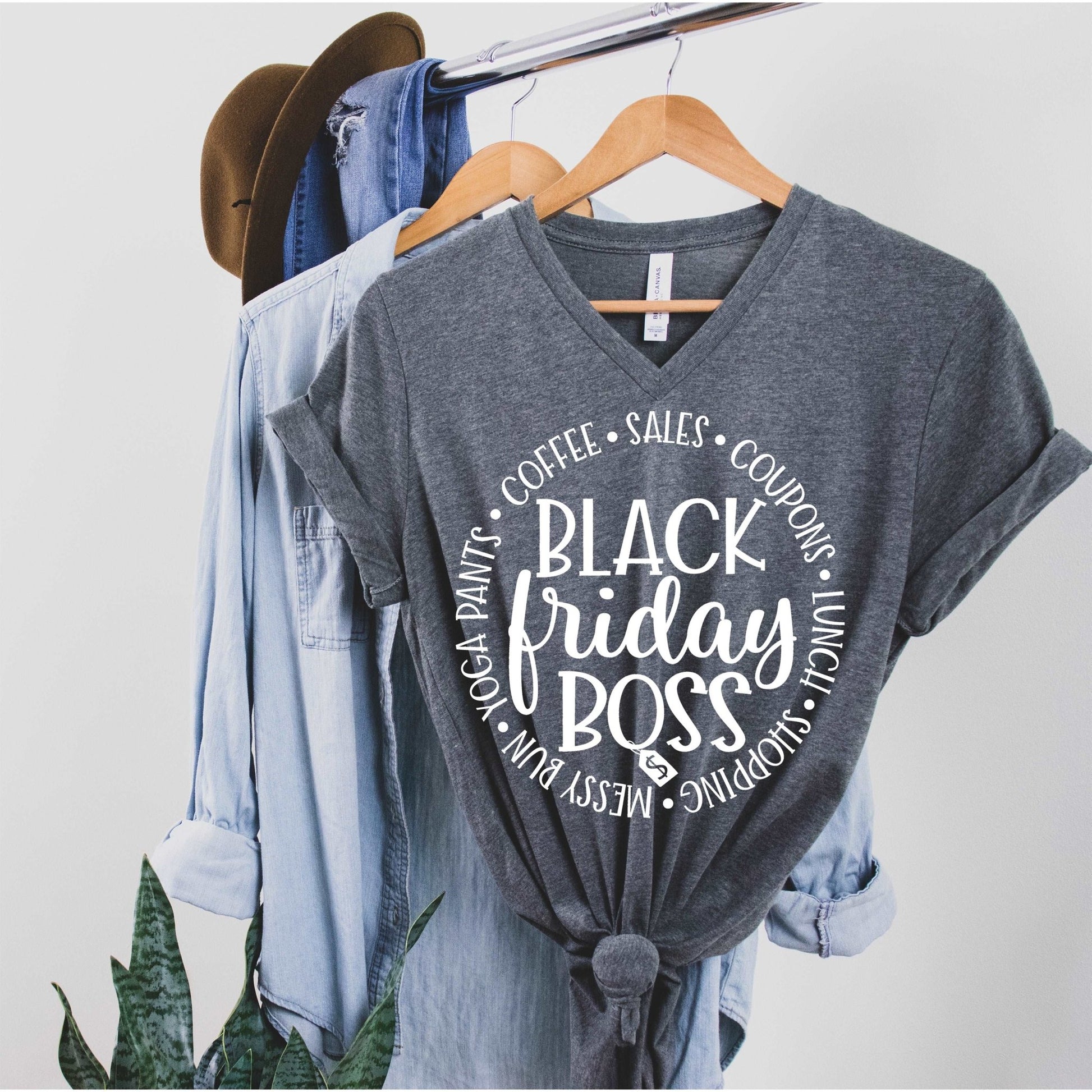 Black Friday Boss - Deep Heather - Sunfire Tees