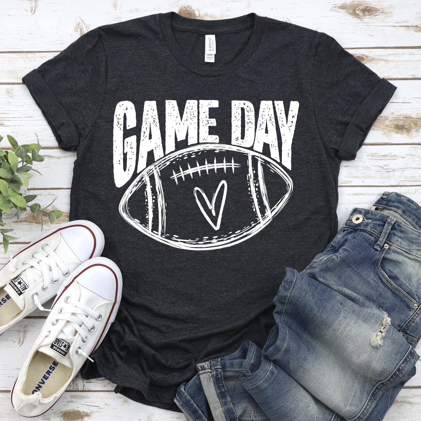 Game Day Football - choose your color - Sunfire Tees