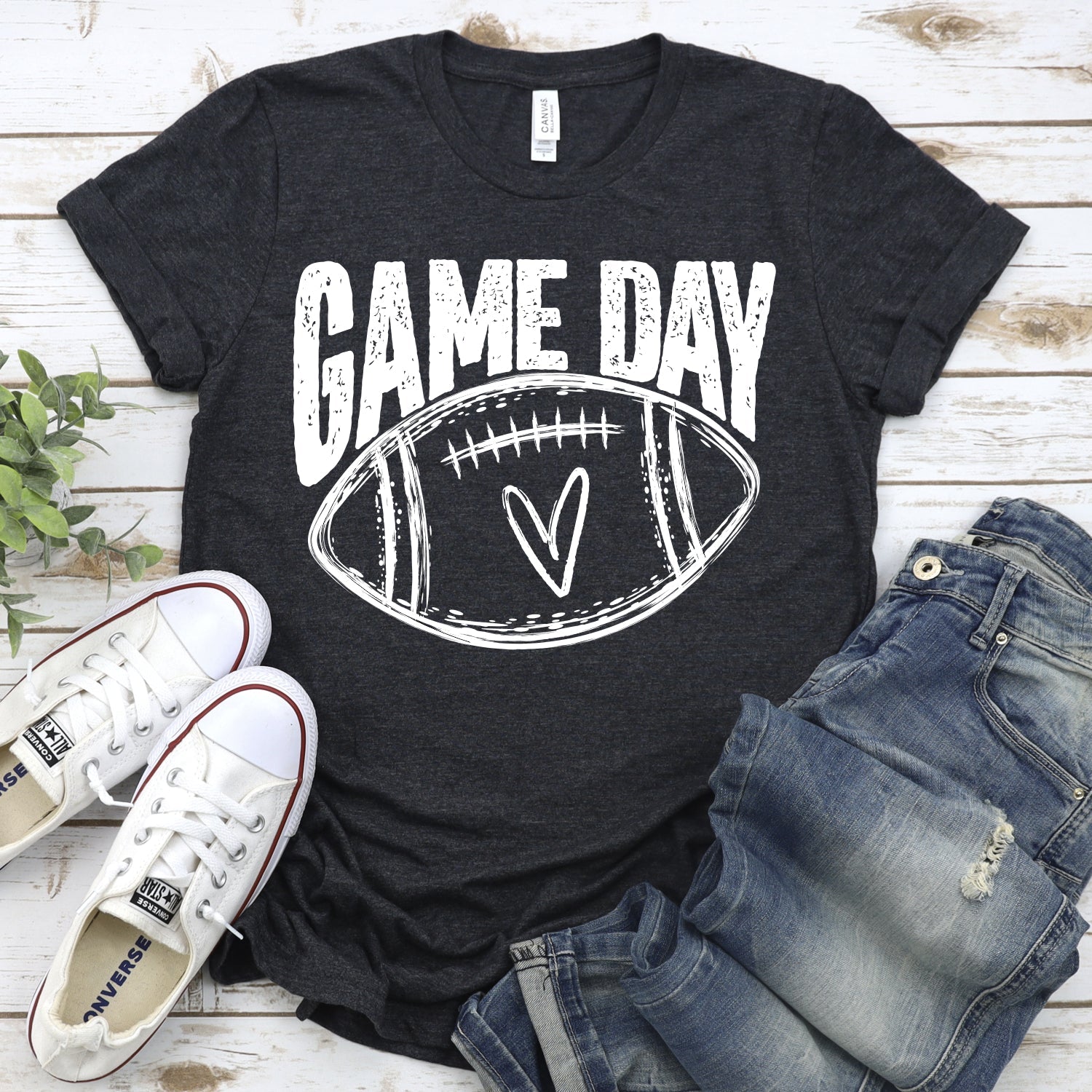 Game Day Football - choose your color - Sunfire Tees