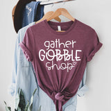 Gather Gobble Shop - heather maroon