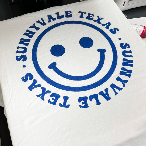 Sunnyvale Smiley - white