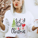 Just a Girl who Loves Christmas - Sunfire Tees