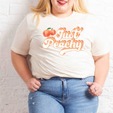 Just Peachy Shirt - Cream