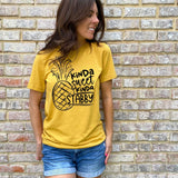 Kinda Sweet Kinda Stabby - Maize Yellow - Sunfire Tees