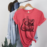 Live Love Country Music RTS - Sunfire Tees