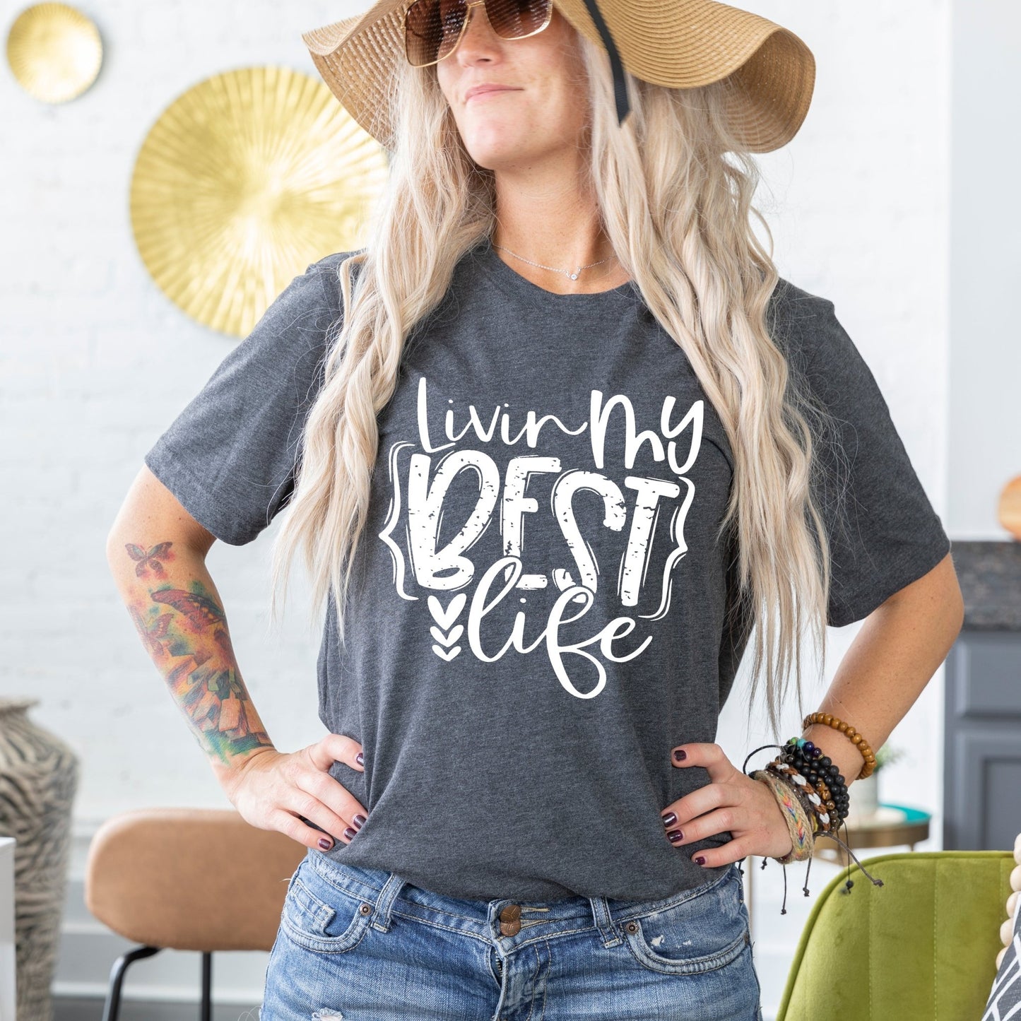 Livin' My Best Life - Sunfire Tees