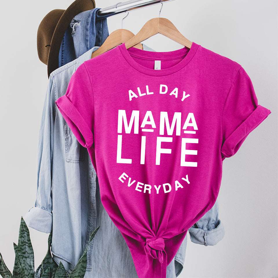 Mama Life - Berry - Sunfire Tees