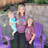 Mama/Mini Rainbow - Sunfire Tees