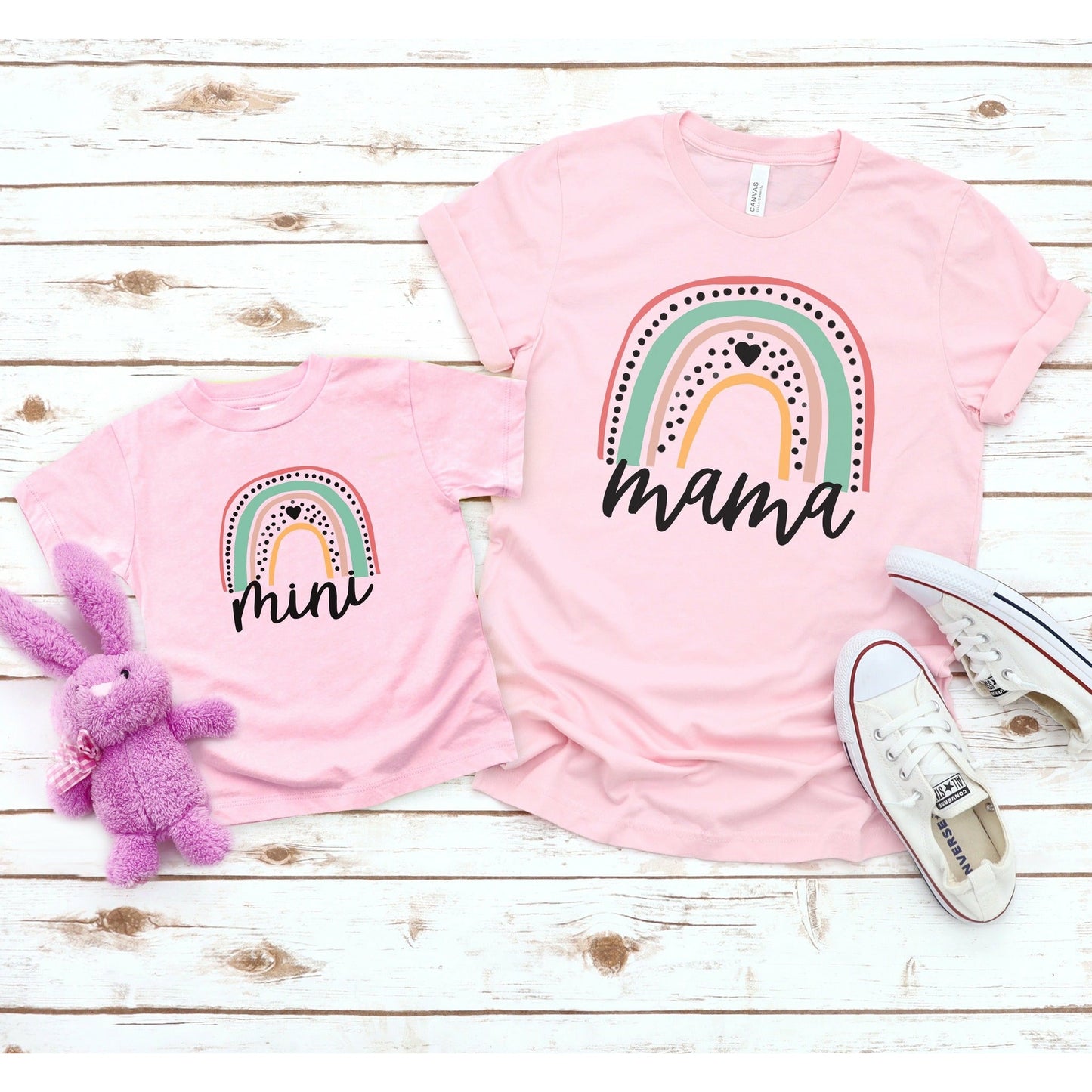 Mama/Mini Rainbow - Sunfire Tees