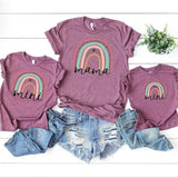 Mama/Mini Rainbow - Sunfire Tees