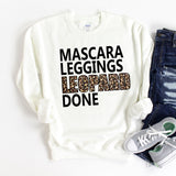 Mascara Leggings Leopard Done Shirt