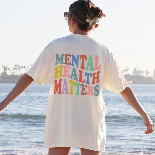 Mental Health Matters - Ivory - Sunfire Tees