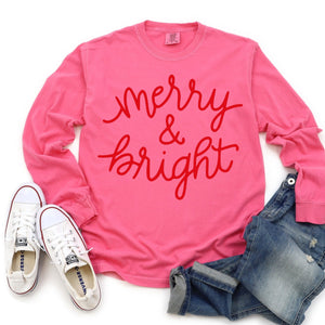 Merry & Bright - Crunchberry - Sunfire Tees