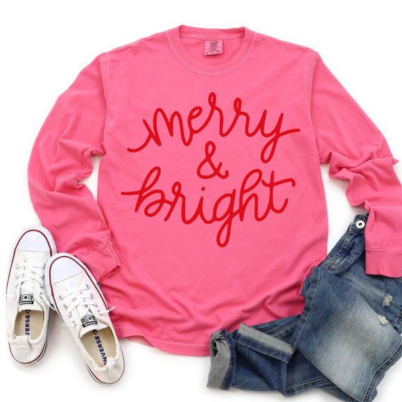 Merry & Bright - Crunchberry - Sunfire Tees