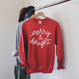 Merry & Bright - Red - Sunfire Tees