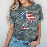 Patriotic Palm Trees - Sunfire Tees