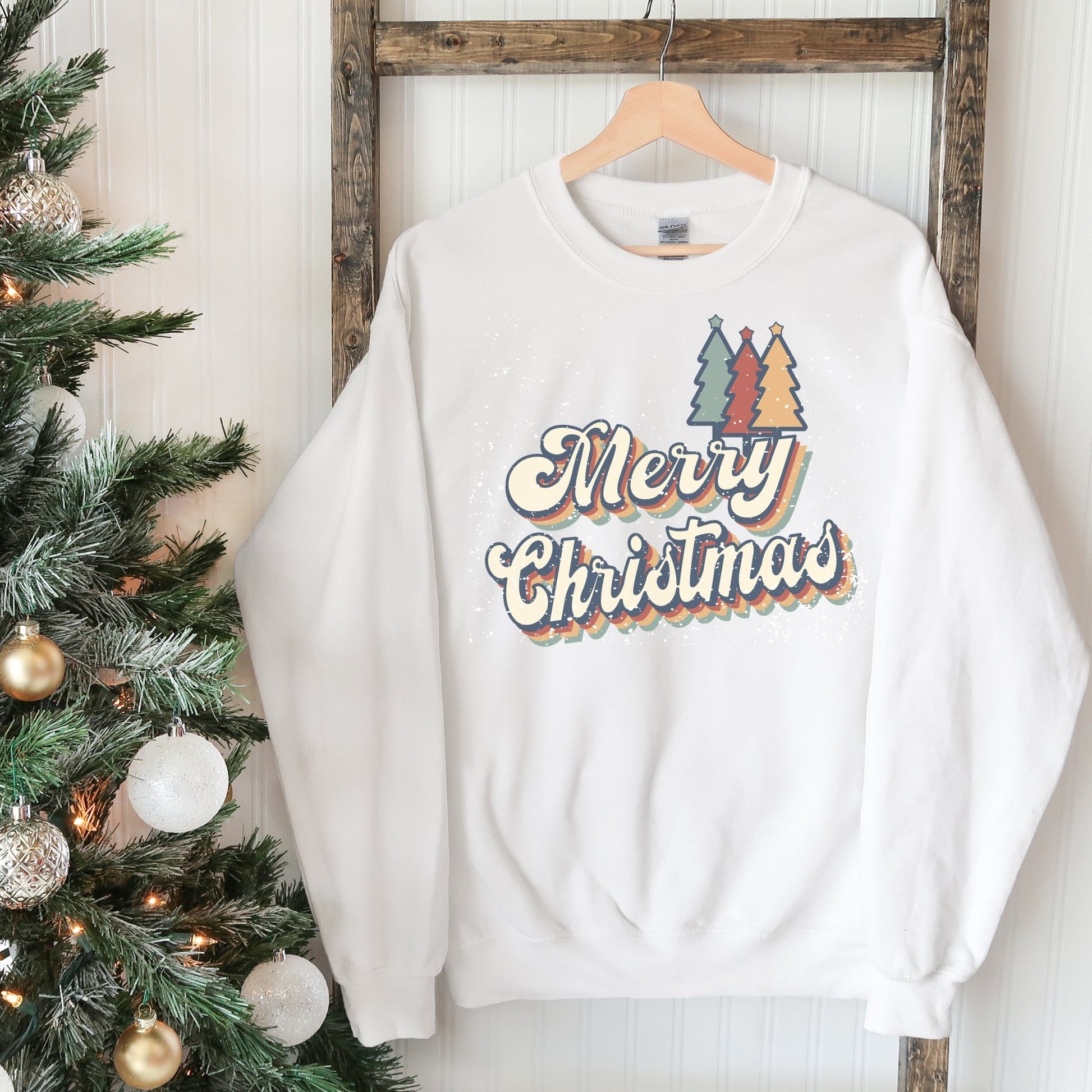 Retro Merry Christmas RTS - Sunfire Tees