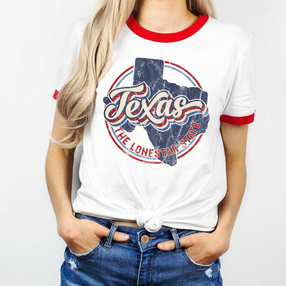 Retro Texas - Sunfire Tees