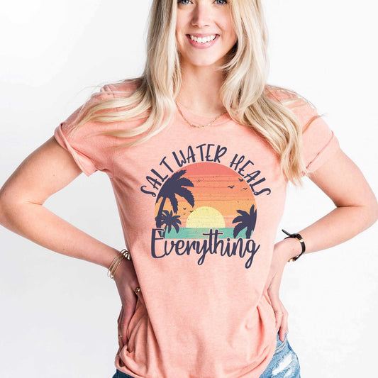 Saltwater Heals Everything - Sunfire Tees