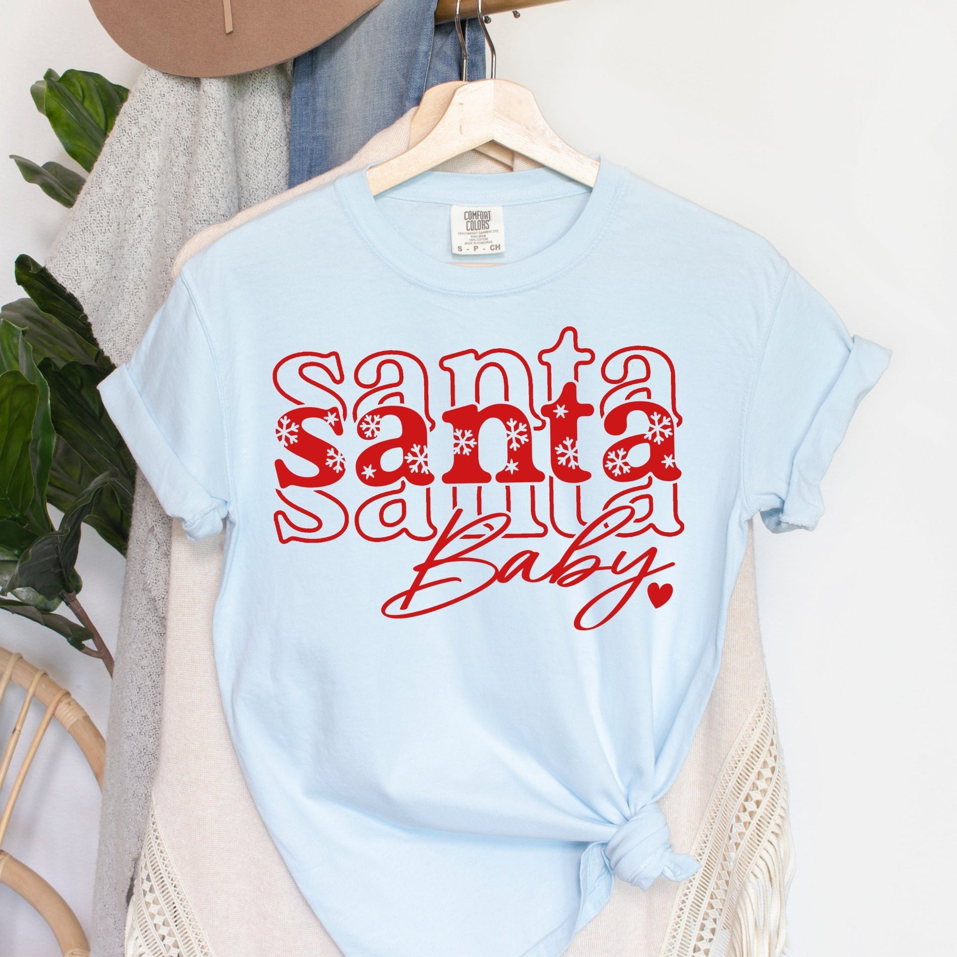 Santa Baby - chambray - Sunfire Tees