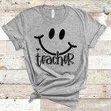 Smiley Teacher - Sunfire Tees