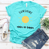 Sunshine Makes Me Happy - Sunfire Tees