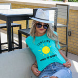 Sunshine Makes Me Happy - Sunfire Tees