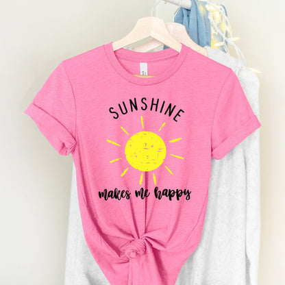 Sunshine Makes Me Happy - Sunfire Tees