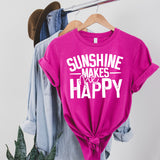 Sunshine Makes Me Happy Shirt