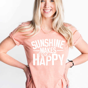 Sunshine Makes Me Happy Shirt